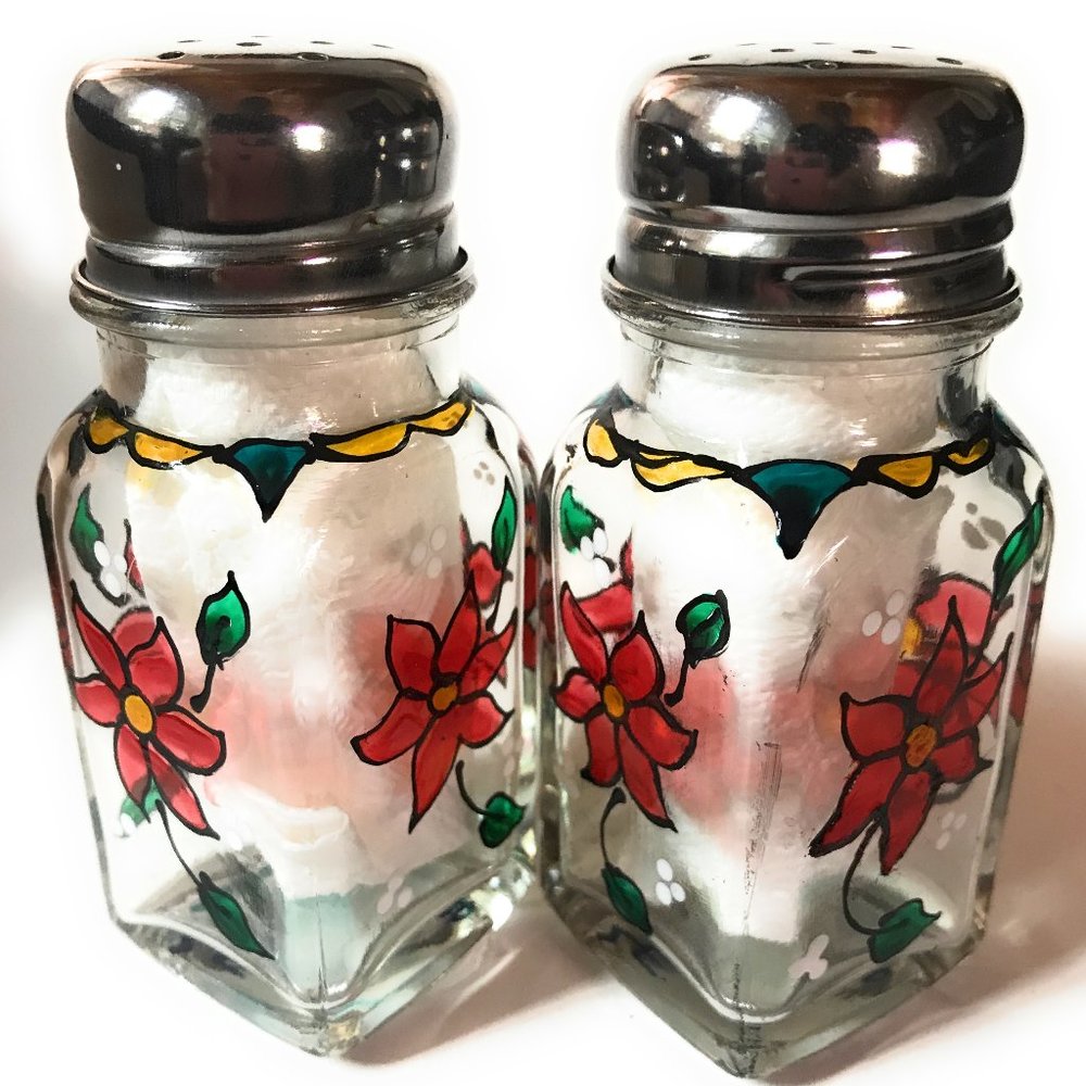 Hand Painted Salt & Pepper Shakers Fun! - Picture 2 of 4